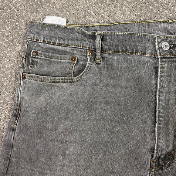 Levi's 569 Jeans Men's 40 x 30 Gray Black Fits 42 x 28 - Picture 11 of 14